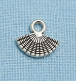 11mm German Silver Charms