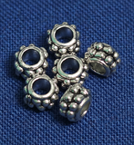4x6mm German Silver Beads