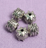 7mm German Silver Beads