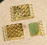 2.5 Cm Golden 5 Strings Brass Connectors