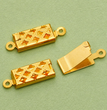 2.5 Cm Golden 1 String Brass Connectors