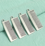 1.25 Inch German Silver Comb Charms