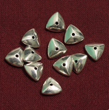 4x8mm German Silver Beads