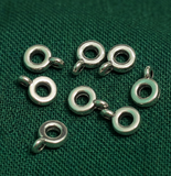 11mm German Silver Ring Charms
