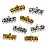 11x24mm German Silver Five Strings Connectors