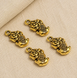 16x9 mm, German Silver Charm