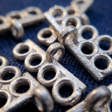 20 Pcs 14x8mm Multistrand 4 Holes Metal Connectors