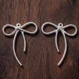 5 Pcs Classic Bow Knot Pendant 45x35mm