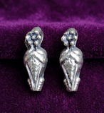 10 Pcs German Silver Kolhapuri beads Silver 20x7 mm