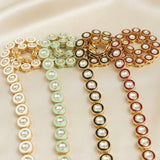 25 Pcs 10mm Meenakari Kundan Kadi Chain