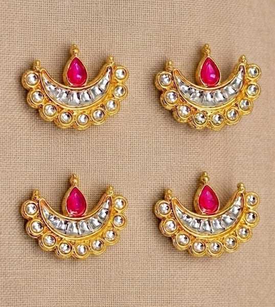 Kundan Beads, Spacers & Connectors