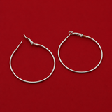 4 Pcs, Round Earring Hooks