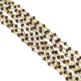 2 Mtr, 3mm Hydro Crystal Beaded Chains