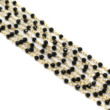 2 Mtr, 3mm Hydro Crystal Beaded Chains