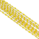 2 Mtr, 3mm Hydro Crystal Beaded Chains