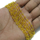 2 Mtr, 3mm Hydro Crystal Beaded Chains