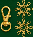 10 Pcs Swivel Clasps 32mm