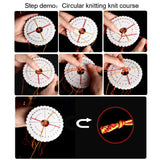 4 Pcs Kumihimo Braiding Friendship Bracelet Disc Square & Round