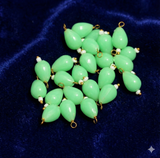140 Pcs 10x7mm Drop Acrylic Loreal Beads