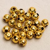 Brass Round Beads
