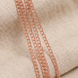 100 Gm Brass Link Chain Copper 4x3mm Link Size