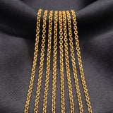100Gram 2×1mm Fine Oval Link Chain