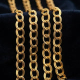 100Gram 9×8mm Golden Premium Link Chain