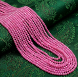 1 String 3x4mm Zed Faceted Tyre Beads