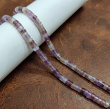 1 String 4x2mm Natural Amethyst Gemstone Beads