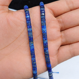 1 String 4x2mm Natural Lapis Gemstone Beads