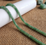 1 String 4x2mm Natural Green Aventurine Gemstone Beads