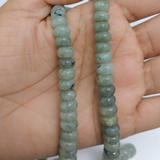 1 String 8x5mm Zed Labradorite Rondelle Gemstone Beads