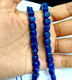 1 String 8x8mm Natural Onyx Square Beads For Jewellery Making