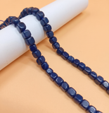 1 String 8x8mm Natural Onyx Square Beads For Jewellery Making