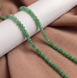 1 String 3x4mm Zed Faceted Tyre Beads