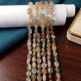 1 String 5-8mm Indian Agate Semi-precious Gemstone Pebble Tumbledstone Nugget Beads