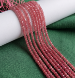 1 String 3mm Cubic Zircon Micro Faceted Beads Diamond Cut CZ Beads