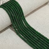 1 String 2x3mm Plain Zed Stone Beads