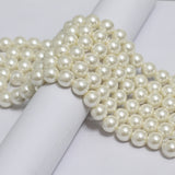 10mm Faux Round pearl Beads