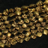 1 String, 22mm Golden Shell Pearl Beads