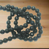 10mm Zed Cut Round Beads