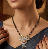 Elegant Mangalsutra Pendant With Dori
