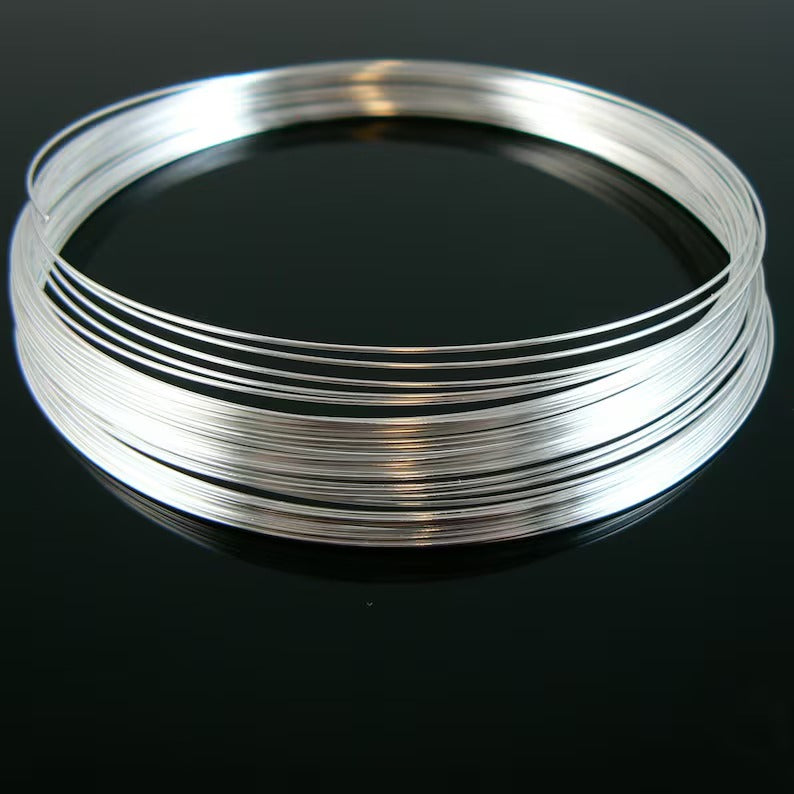 Silver Memory Wire Necklace Making Memory Wire
