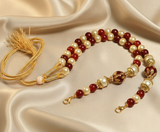 Designer Meenakari Beaded Necklace Dori Multi