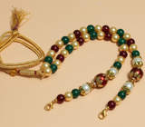 Designer Meenakari Beaded Necklace Dori Multi