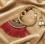 Designer Latkan Zari Back Rope Dori