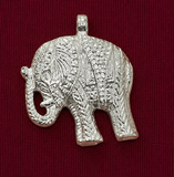 7 Pcs 45mm Silver Finish Metal Pendant