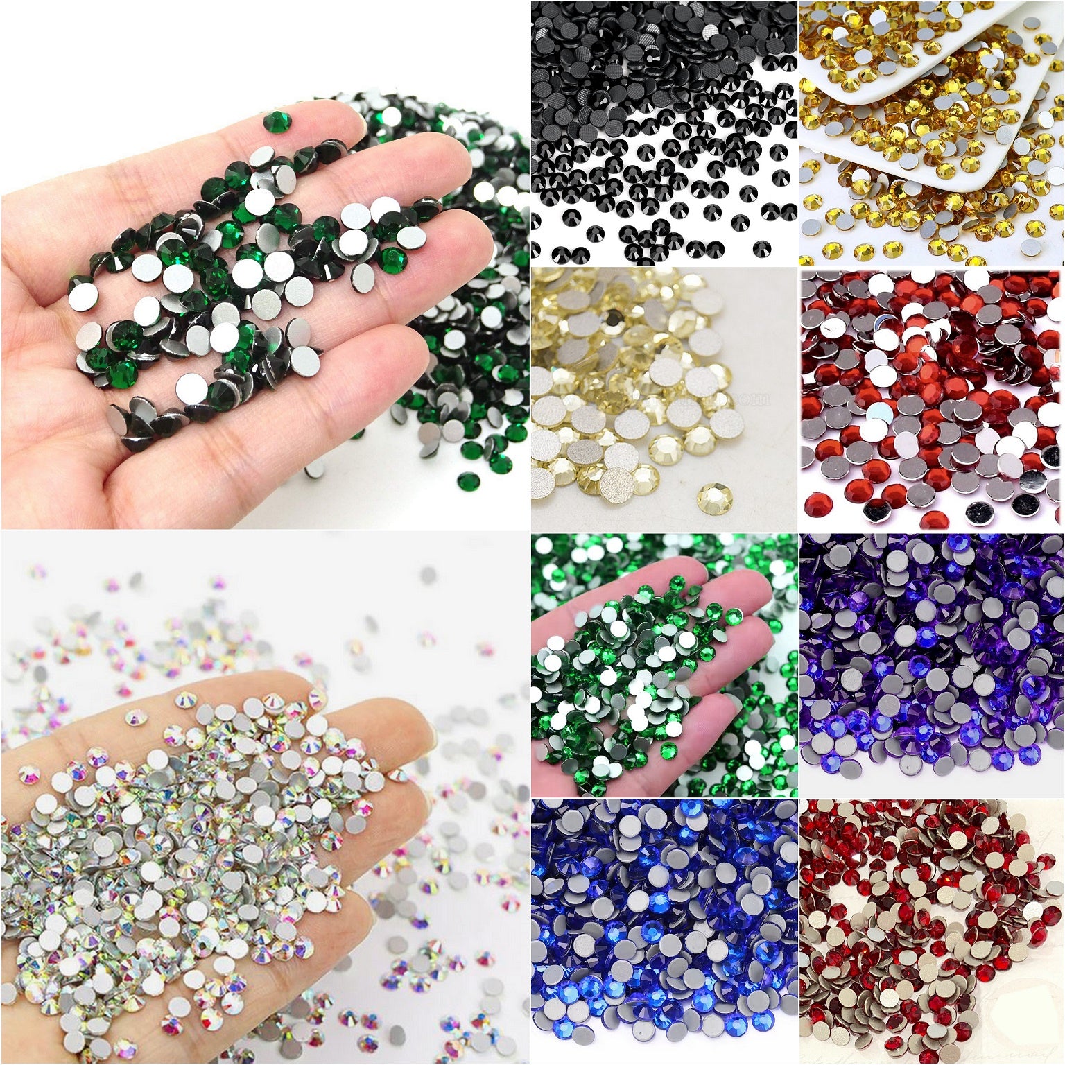 Flat Beads For Jewellery Making 6mm Flat Half Round Acrylic