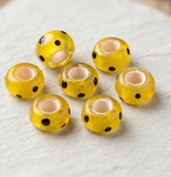 20 Pandora Beads Red 8x14mm