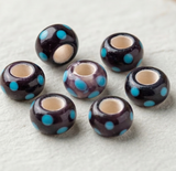 20 Pandora Beads Red 8x14mm